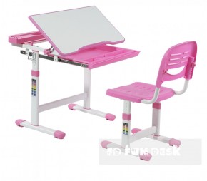 Комплект парта + стул трансформеры Cantare Pink в Перми - perm.mebel-74.com | фото