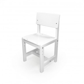 Детский растущий комплект стол и два стула  Я САМ "Лофт" (Белый, Белый) в Перми - perm.mebel-74.com | фото