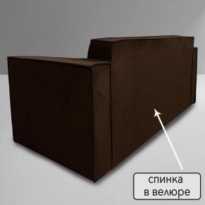 Диван Граф Д6-ВК (велюр коричневый) 1750 в Перми - perm.mebel-74.com | фото