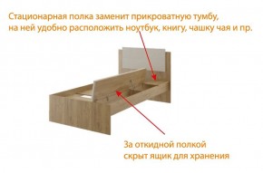 Дуглас (подростковая) М14 Кровать в Перми - perm.mebel-74.com | фото