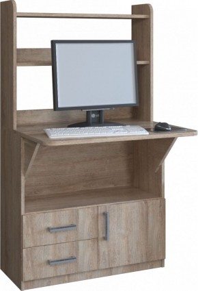 Компьютерный стол СП-1 (Дуб баррик) в Перми - perm.mebel-74.com | фото