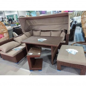 Комплект мебели с диваном AFM-320B-T320 Brown в Перми - perm.mebel-74.com | фото