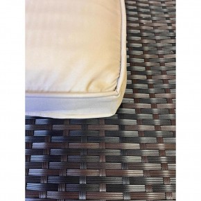 Комплект плетеной мебели  YR822Br Brown-Beige (подушка бежевая) в Перми - perm.mebel-74.com | фото