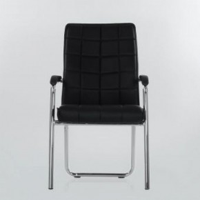 Кресло Barneo K-14 для посетителей и переговорных (черный) в Перми - perm.mebel-74.com | фото