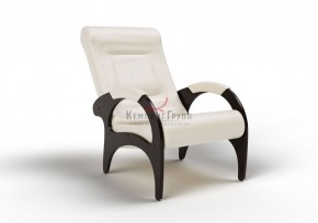 Кресло для отдыха Римини 19-К-КР (экокожа/венге) КРЕМ в Перми - perm.mebel-74.com | фото