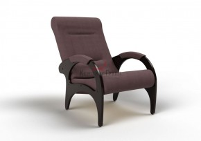 Кресло для отдыха Римини 19-Т-КМ (ткань/венге) КОФЕ С МОЛОКОМ в Перми - perm.mebel-74.com | фото