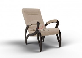 Кресло для отдыха Зельден 20-Т-П (ткань/венге) ПЕСОК в Перми - perm.mebel-74.com | фото