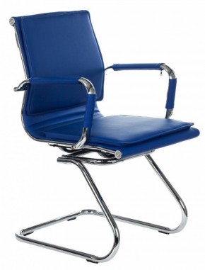 Кресло для посетителя Бюрократ CH-993-Low-V/blue синий в Перми - perm.mebel-74.com | фото