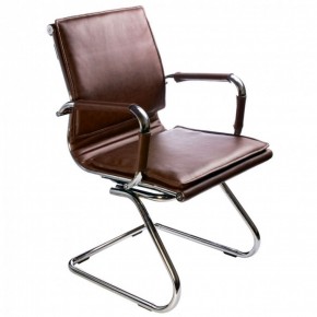 Кресло для посетителя Бюрократ CH-993-Low-V/Brown коричневый в Перми - perm.mebel-74.com | фото