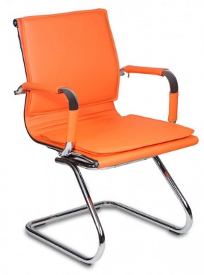 Кресло для посетителя Бюрократ CH-993-Low-V/orange оранжевый в Перми - perm.mebel-74.com | фото