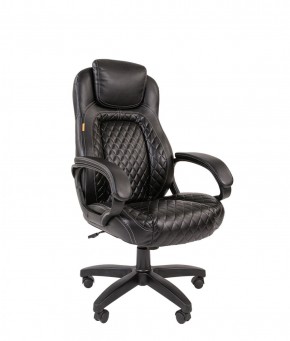 Кресло для руководителя  CHAIRMAN 432 (Экокожа черная) в Перми - perm.mebel-74.com | фото