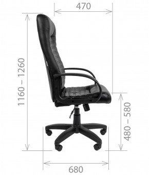 Кресло для руководителя CHAIRMAN 480 LT (Экокожа) в Перми - perm.mebel-74.com | фото