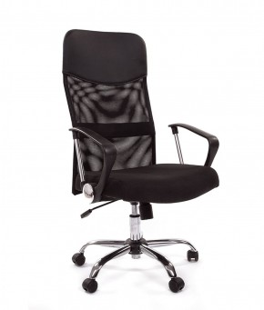 Кресло для руководителя CHAIRMAN 610 N (15-21 черный/сетка черный) в Перми - perm.mebel-74.com | фото