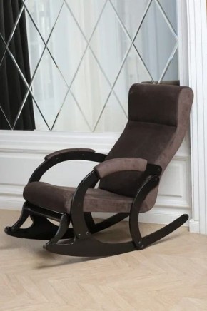 Кресло-качалка МАРСЕЛЬ 33-Т-AC (кофе) в Перми - perm.mebel-74.com | фото