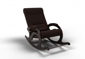 Кресло-качалка Тироль 12-Т-ГР (ткань/венге) ГРАФИТ в Перми - perm.mebel-74.com | фото