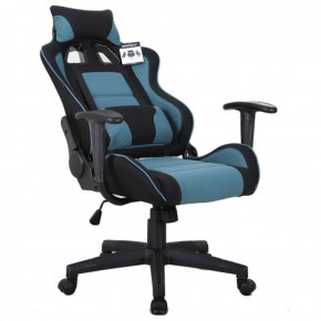 Кресло компьютерное BRABIX "GT Racer GM-100" (черное/голубое) 531818 в Перми - perm.mebel-74.com | фото