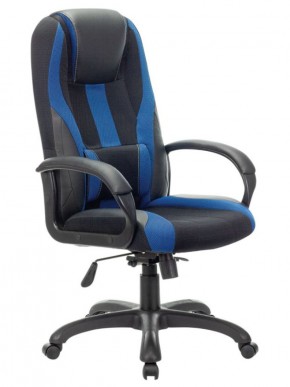 Кресло компьютерное BRABIX PREMIUM "Rapid GM-102" (экокожа/ткань, черное/синее) 532106 в Перми - perm.mebel-74.com | фото