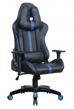 Кресло компьютерное BRABIX "GT Carbon GM-120" (черное/синее) 531930 в Перми - perm.mebel-74.com | фото