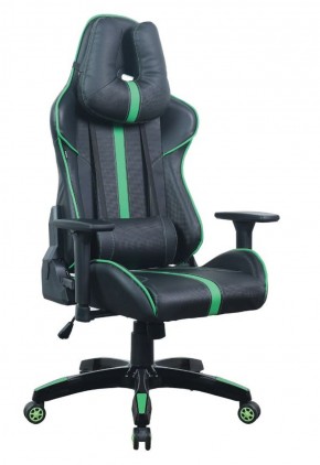 Кресло компьютерное BRABIX "GT Carbon GM-120" (черное/зеленое) 531929 в Перми - perm.mebel-74.com | фото