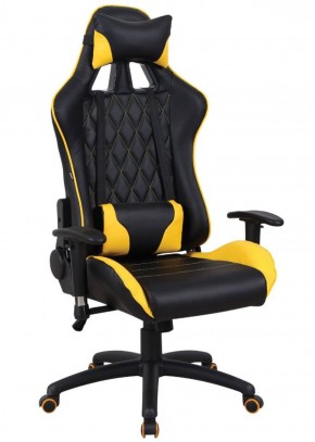 Кресло компьютерное BRABIX "GT Master GM-110" (черное/желтое) 531927 в Перми - perm.mebel-74.com | фото
