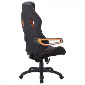 Кресло компьютерное BRABIX Techno Pro GM-003 (ткань черное/серое, вставки оранжевые) 531813 в Перми - perm.mebel-74.com | фото