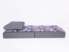 Кресло-кровать бескаркасное Харви (коричневый-геометрия браун) в Перми - perm.mebel-74.com | фото