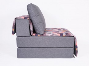 Кресло-кровать бескаркасное Харви (серый-сноу манго) в Перми - perm.mebel-74.com | фото