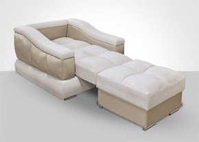 Кресло-кровать + Пуф Голливуд (ткань до 300) НПБ в Перми - perm.mebel-74.com | фото