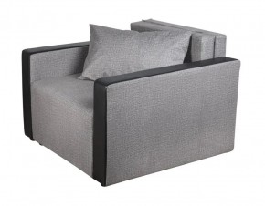 Кресло-кровать Милена с подлокотниками (серый) Велюр в Перми - perm.mebel-74.com | фото