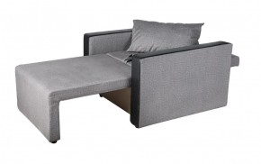 Кресло-кровать Милена с подлокотниками (серый) Велюр в Перми - perm.mebel-74.com | фото
