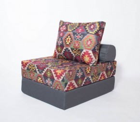 Кресло-кровать-пуф бескаркасное Прайм (мехико серый-графит) в Перми - perm.mebel-74.com | фото