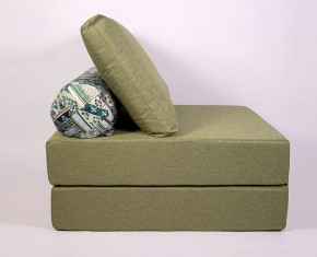 Кресло-кровать-пуф бескаркасное Прайм (Оливковый) в Перми - perm.mebel-74.com | фото