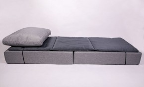 Кресло-кровать-пуф бескаркасное Прайм (Серый) в Перми - perm.mebel-74.com | фото