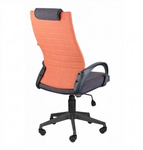 Кресло Квест HOME (Ткань КФ-28/КФ-13) оранжевый-сливовый в Перми - perm.mebel-74.com | фото