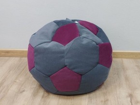 Кресло-мешок Мяч S (Shaggy Grafit-Shaggy Wine) в Перми - perm.mebel-74.com | фото