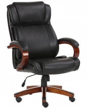 Кресло офисное BRABIX PREMIUM "Magnum EX-701" (дерево, рециклированная кожа, черное) 531827 в Перми - perm.mebel-74.com | фото