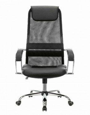 Кресло офисное BRABIX PREMIUM "Stalker EX-608 CH" (хром, ткань-сетка/кожзам, черное) 532091 в Перми - perm.mebel-74.com | фото