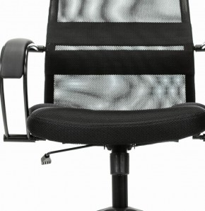 Кресло офисное BRABIX PREMIUM "Stalker EX-608 PL" (ткань-сетка/кожзам, черное) 532090 в Перми - perm.mebel-74.com | фото