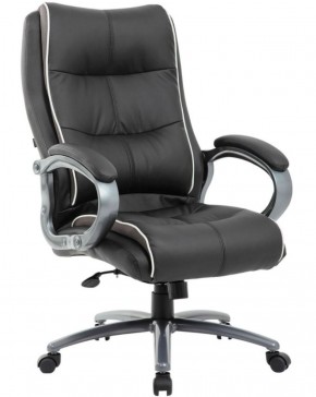 Кресло офисное BRABIX PREMIUM "Strong HD-009" (экокожа черная, ткань серая) 531945 в Перми - perm.mebel-74.com | фото