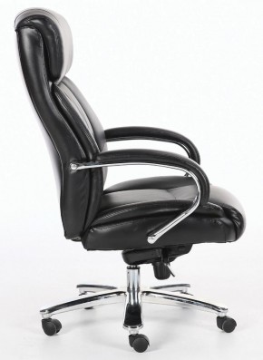 Кресло офисное BRABIX "Direct EX-580" (хром/рециклированная кожа/черное) 531824 в Перми - perm.mebel-74.com | фото