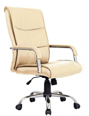 Кресло офисное BRABIX "Space EX-508" (экокожа, хром, бежевое) 531165 в Перми - perm.mebel-74.com | фото