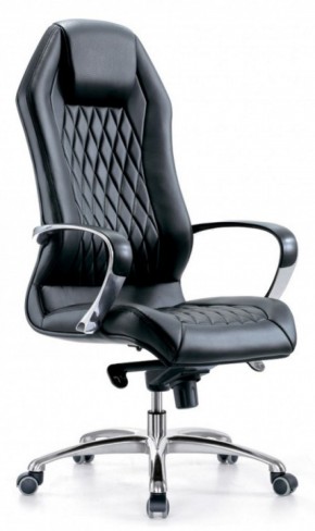 Кресло руководителя Бюрократ _AURA/BLACK черный в Перми - perm.mebel-74.com | фото