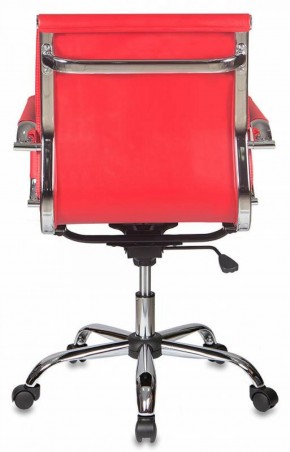 Кресло руководителя Бюрократ CH-993-LOW/RED красный в Перми - perm.mebel-74.com | фото