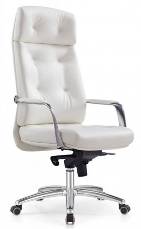 Кресло руководителя Бюрократ _DAO/WHITE белый в Перми - perm.mebel-74.com | фото