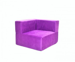 Кресло-угловое-модуль бескаркасное Тетрис 30 (Фиолетовый) в Перми - perm.mebel-74.com | фото