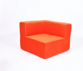 Кресло-угловое-модуль бескаркасное Тетрис 30 (Оранжевый) в Перми - perm.mebel-74.com | фото