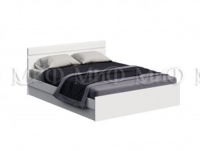 НЭНСИ NEW Кровать 1,4 м (Белый глянец холодный/Белый) в Перми - perm.mebel-74.com | фото
