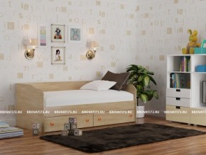 Кровать детская Панда + 2 ящика (1000) в Перми - perm.mebel-74.com | фото