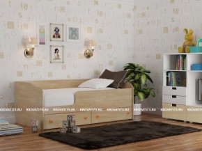 Кровать детская Панда + борт + 2 ящика (1000) в Перми - perm.mebel-74.com | фото