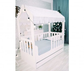 Кровать-домик с ящиком 800*1600 (Белый) в Перми - perm.mebel-74.com | фото